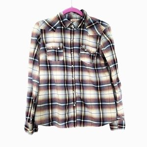 Mossimo Plaid Flannel - Size Medium